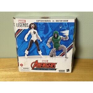 Marvel Legends Figures - Captain Marvel vs. Doctor Doom Hasbro F7086 6 inch